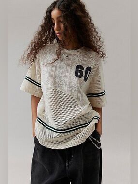 BDG LACE SPLICED TOP